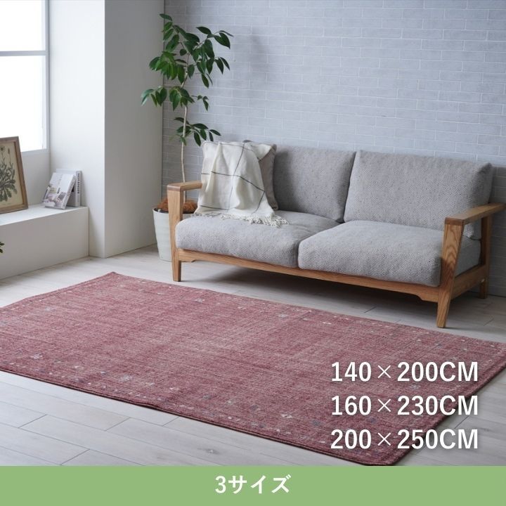 約140x200㎝ ラグ カーペット 絨毯 マイア 頑丈 ペット消臭 抗菌効果 4001 MARWIL-DEMENAGEMENTS_CH