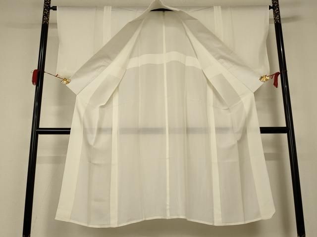 平和屋着物*夏物 長襦袢 絽 鳥の子色 正絹 AABC1817jd