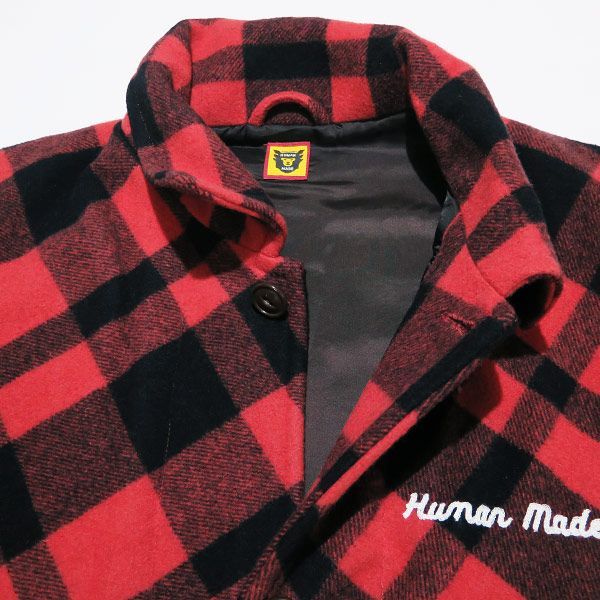 ジャケット・アウター Human Made WOOL HUNTING JACKET Human Made Men's Wool Hunting Jacket in Red Human Made