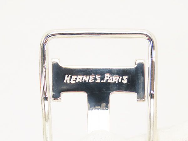 HERMES エルメス コンスタンス AG925 シルバー マネークリップ 【公式