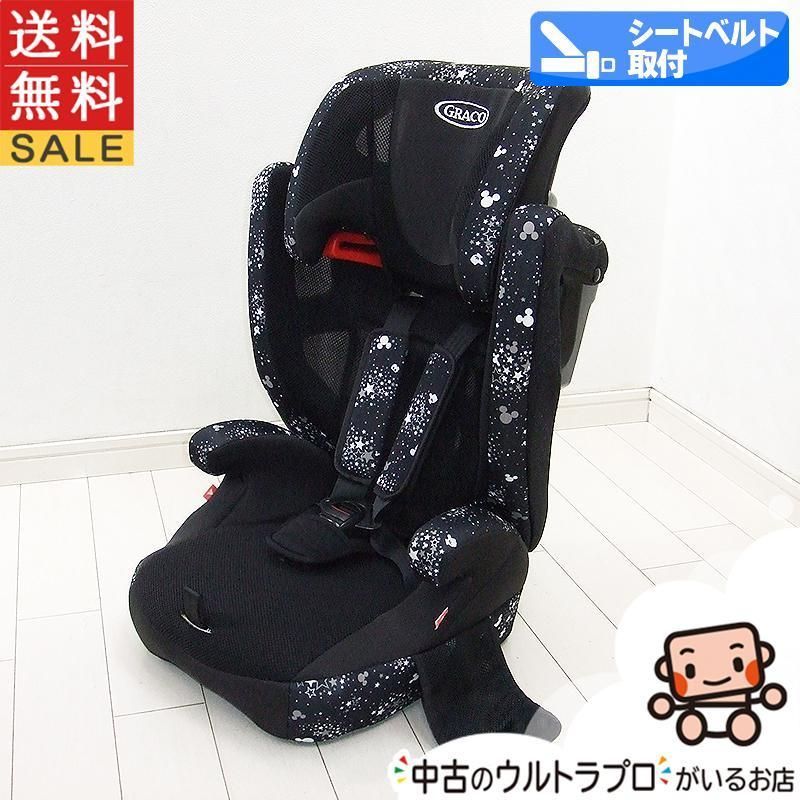 GRACO ジュニアシート エアポップ カラフルドット 美品 67163 