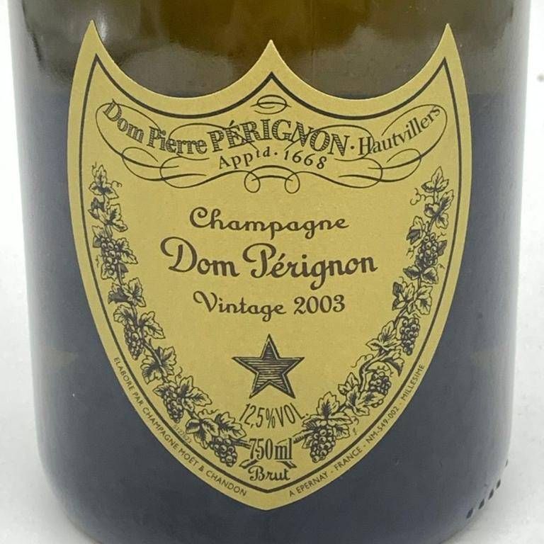 ドンペリニヨン 白 2003 750ml 12.5％【N1】 - メルカリ