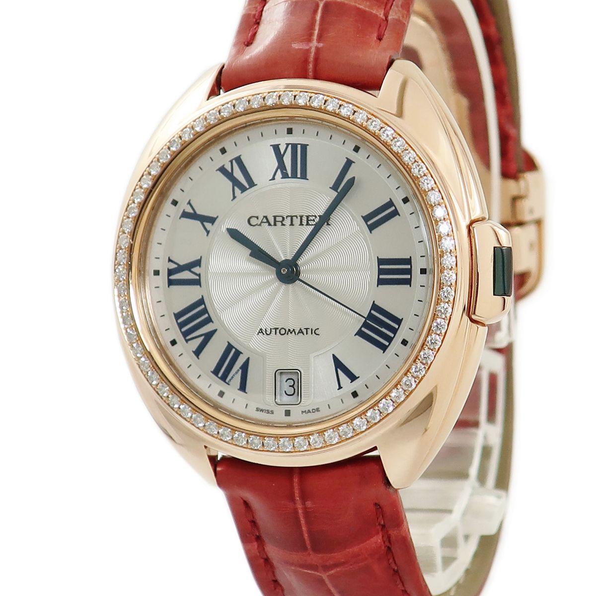 カルティエパシャC ビッグデイトW31044M7