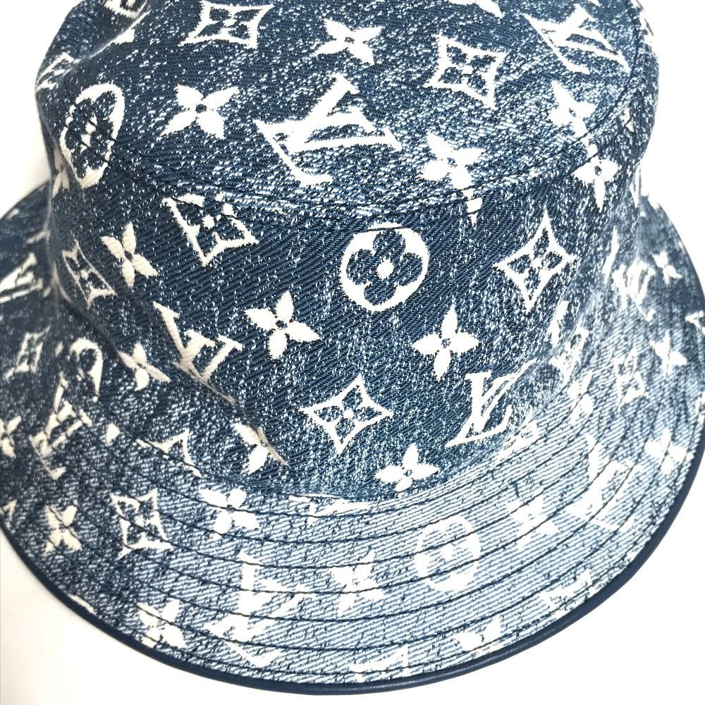 Louis Vuitton バケットハット デニム M 77435 Louis Vuitton バケットハット デニム