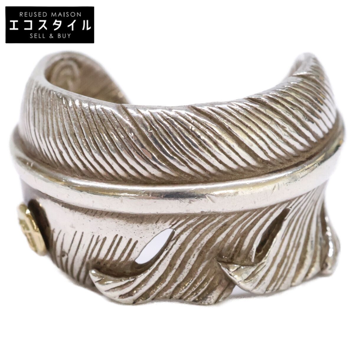 TADY-KING タディ＆キング SILVER K18 ロングホーン フェザー 21号