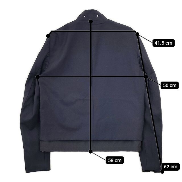 Paul Smith ウールレイヤードブルゾン PM-BM-66744 ジャケット