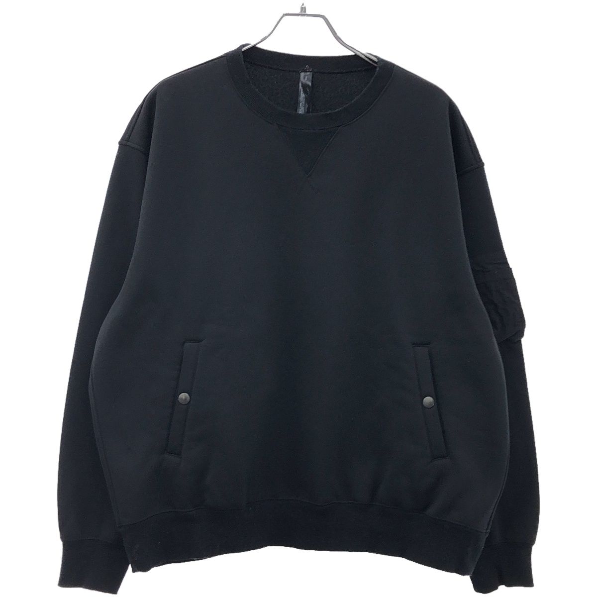 wjk ダヴルジェイケイ 21AW MA-1 sweat ボンディングスウェット 