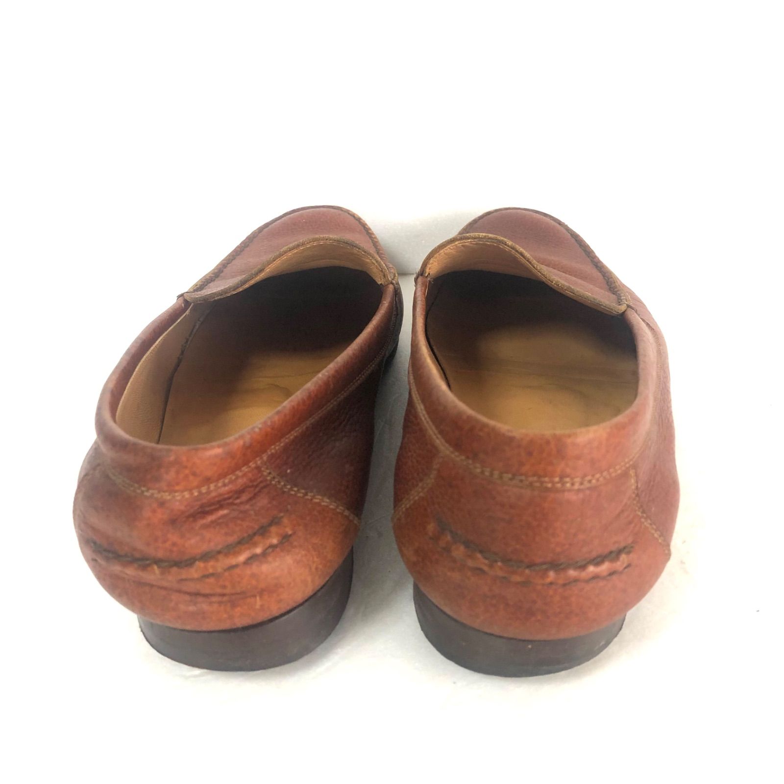 hermes エルメス ローファー レザー 革 イタリア製 hロゴ パンプス