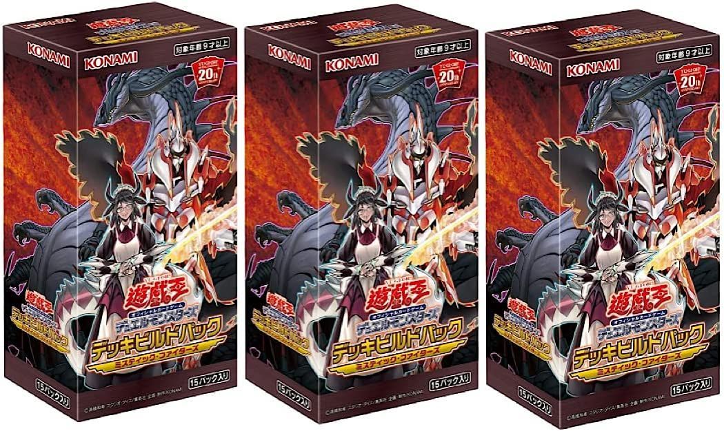 遊戯王 デッキビルドパック ミスティック・ファイターズ 3BOXセット - メルカリ