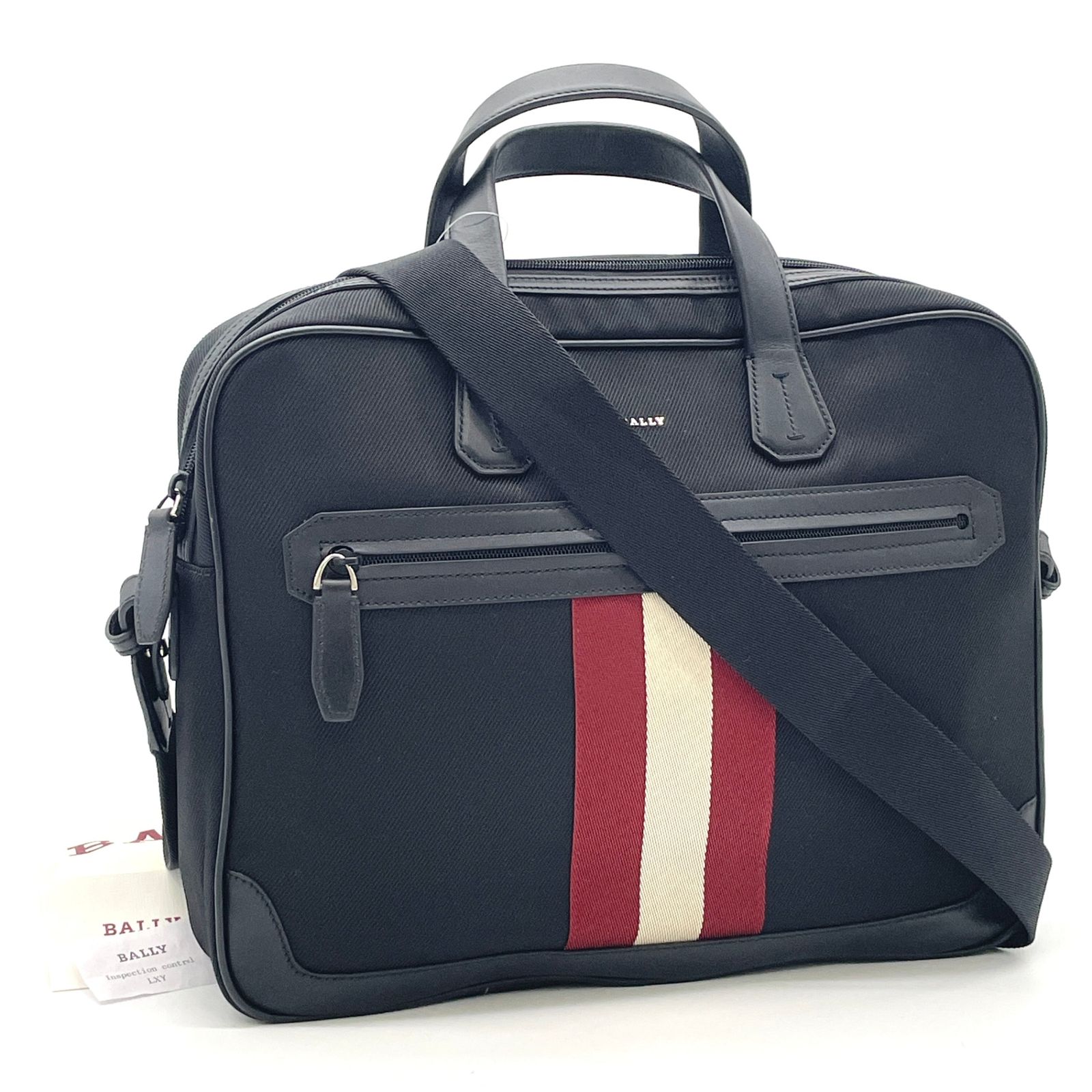 現行近✨ BALLY バリー 2way ブリーフケース ビジネス キャリーオン Amazon.co.jp: バリー BALLY 2WAY ブリーフケース ビジネス