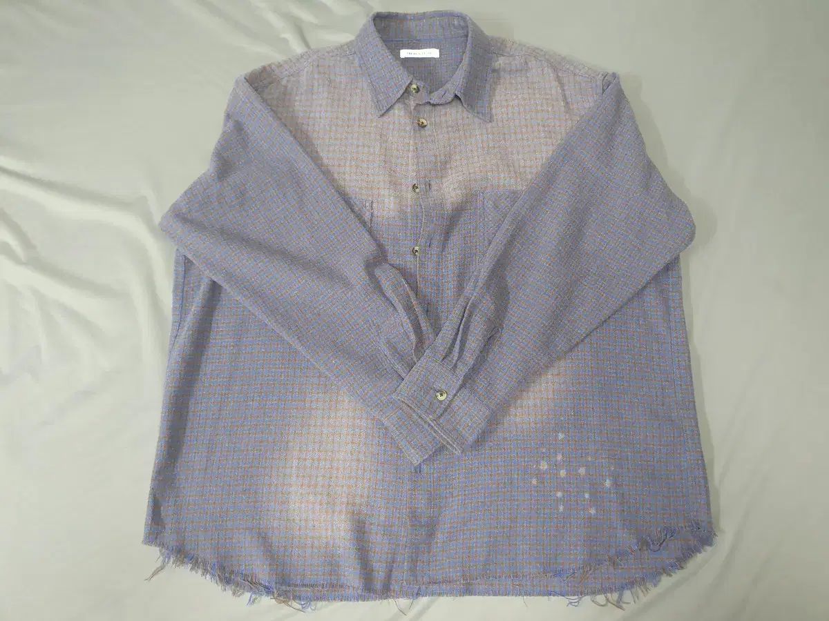 FREAK S STORE フリークスストア ブリーチ 鍛造した チェックシャツ M