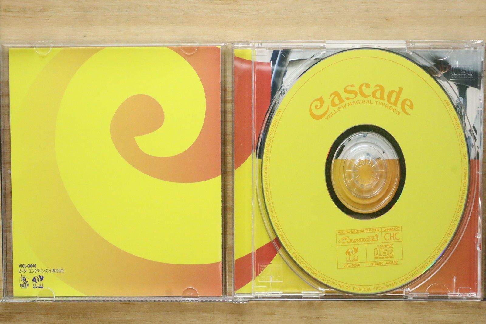 国内盤CD☆CASCADE/CASCADE□ YELLOW MAGICAL TYPHOON 【VICL60070