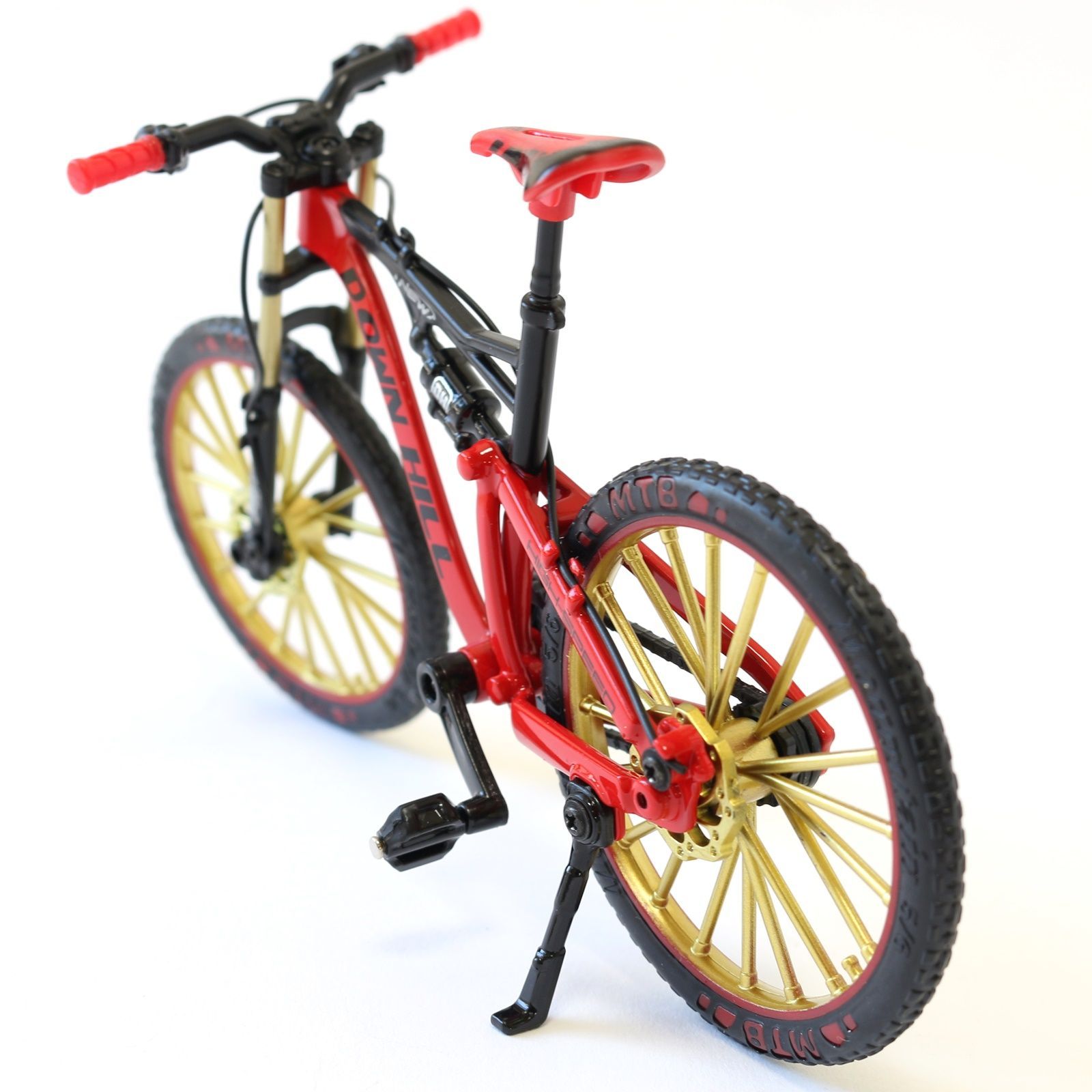 自転車 おもちゃ MTB マウンテンバイク 模型 ダイキャスト 1/10 自転車ミニチュア - メルカリ