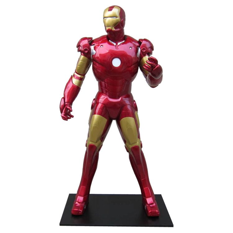 等身大フィギュア アイアンマン スタンディング （レッド） 高さ190m FRP製 IRON MAN アメコミ マーベル アメキャラ アメリカ雑貨 -  メルカリ