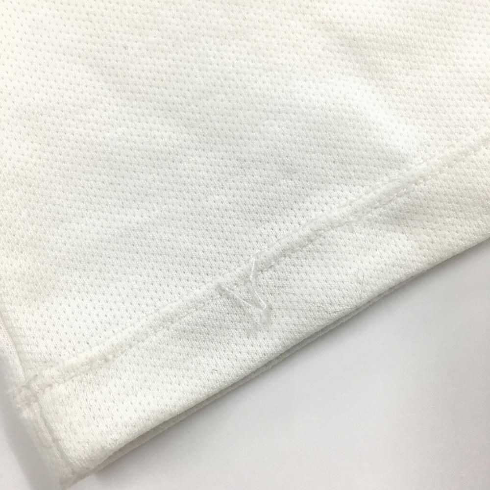 SALE価格トライアングルスクエア 半袖ポロシャツ 白×ネイビー　バイカラー メンズ M ゴルフウェア Trianglesquare POLO Ralph Lauren ボーダー柄 ポロシャツ M