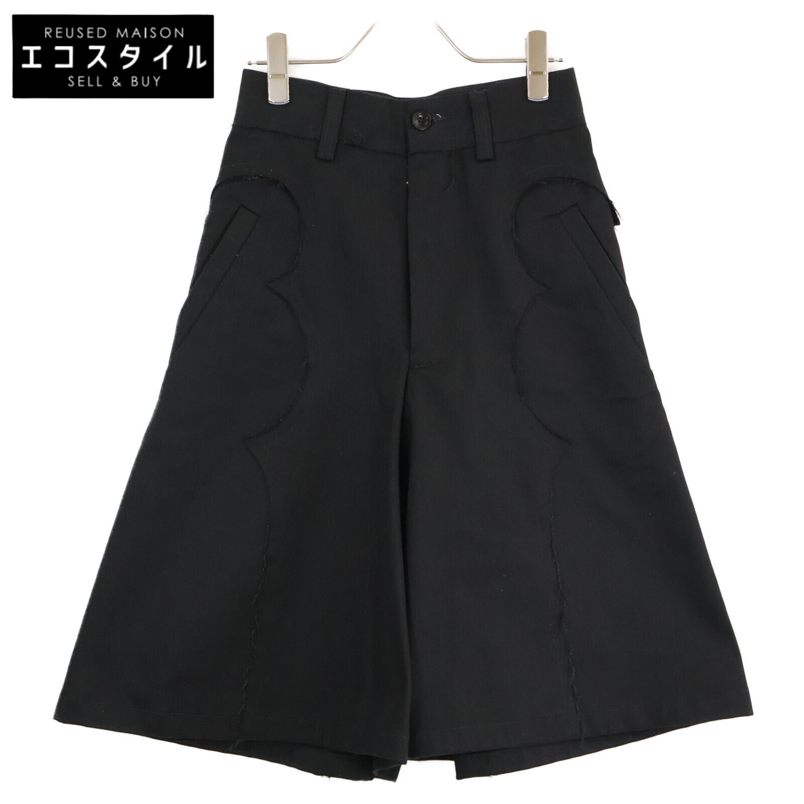 【関税込み】Maison Margiela ブラック ヨーク ショートパンツ Maison Margiela Yoke ショートパンツ | ブラック | FARFETCH JP