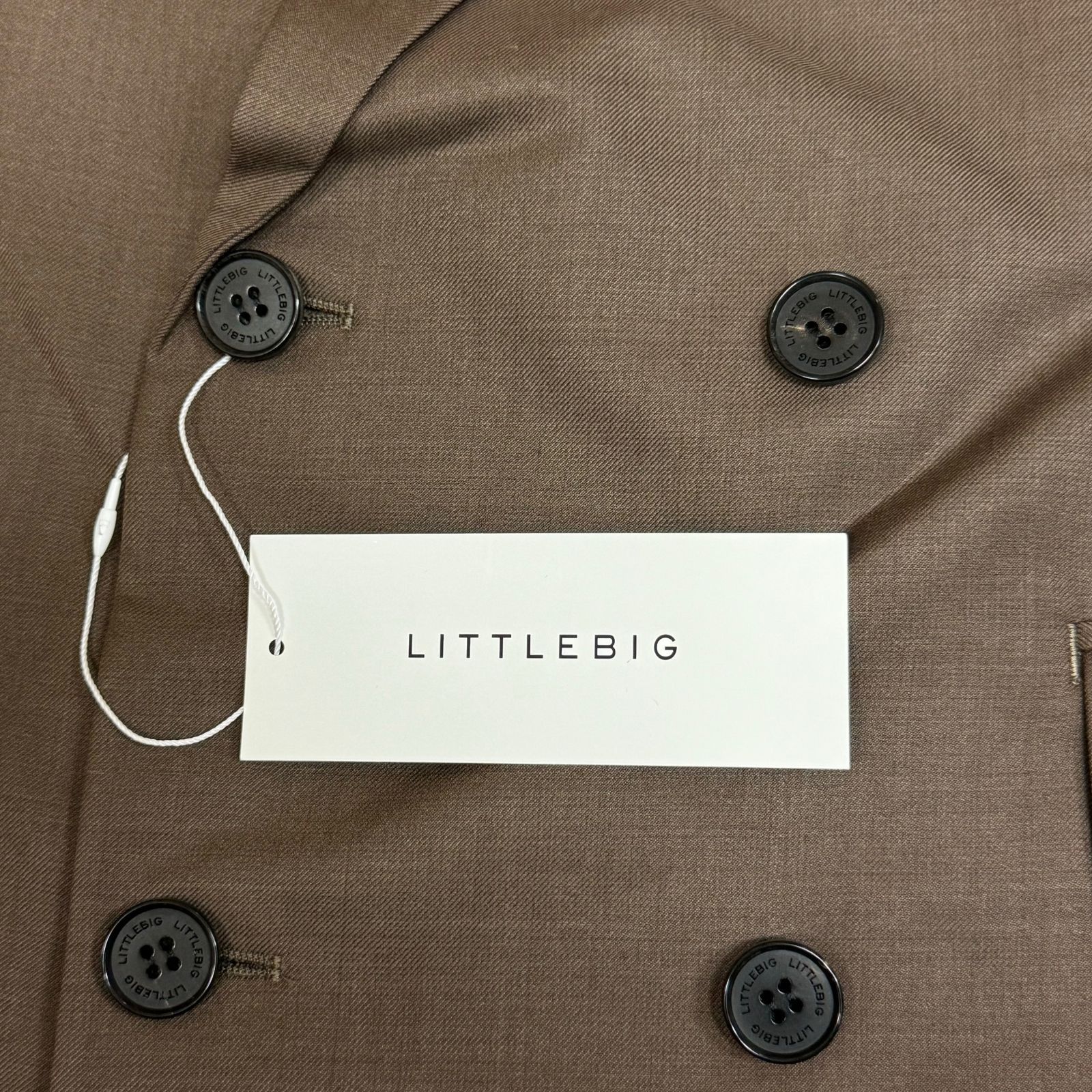 定価108900円 新品 LITTLEBIG 24SS PLAIN JACKET KHAKI プレーン 