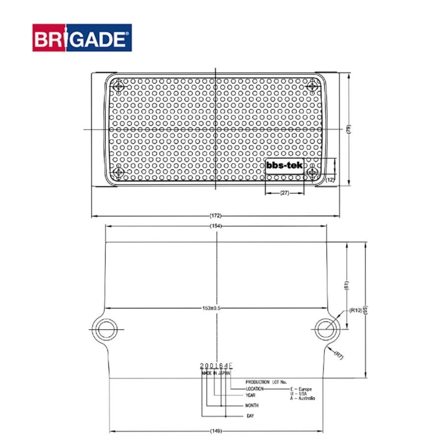 音圧自動調節機能付 87dB〜107dB】トラック バックブザー 後付け IP68防水 工場内 港湾内 建設機 重機 大型トラック ゴミ収集車 警報  警告音 - メルカリ