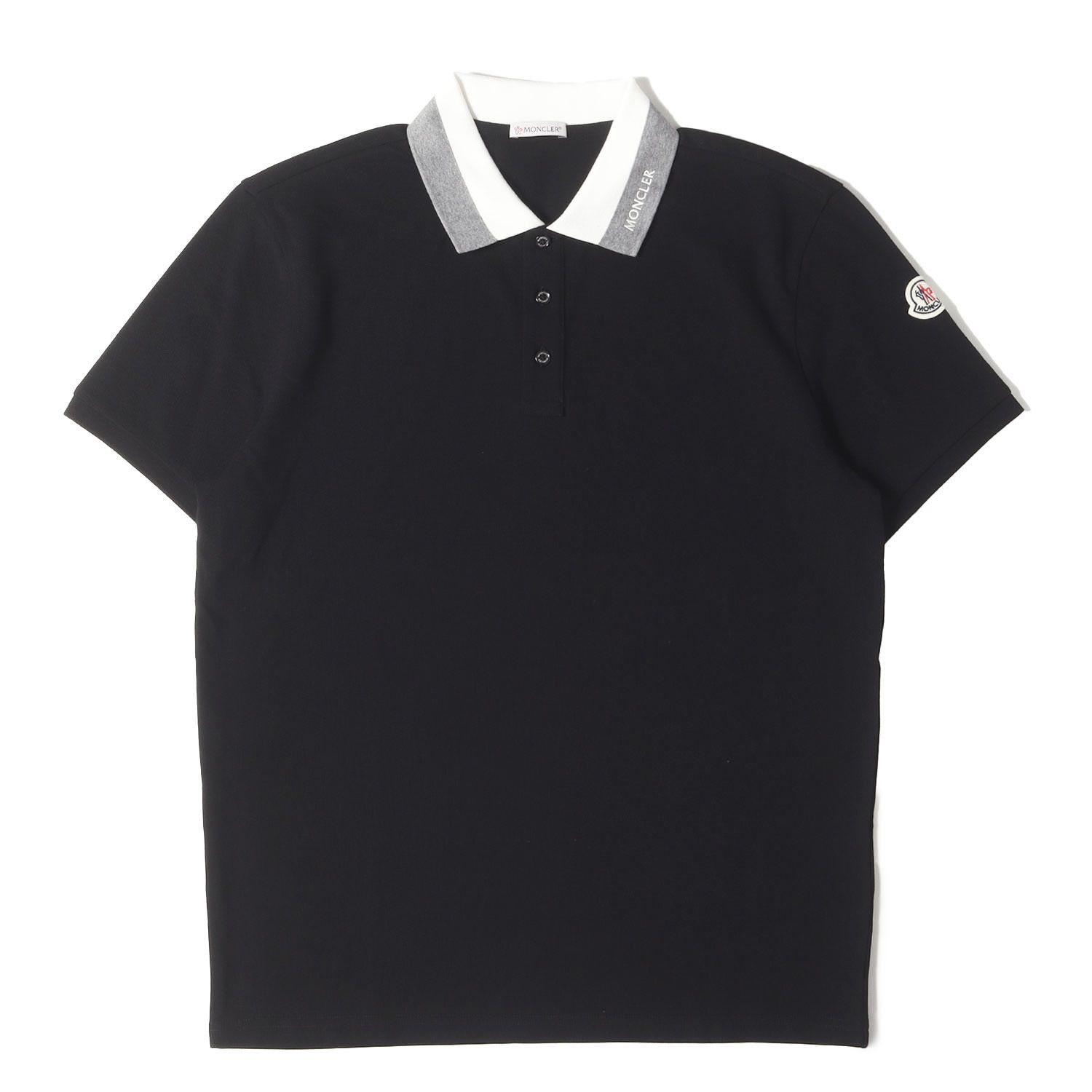 モンクレールS/Sポロシャツ MONCLER(モンクレール) コットンピケ SS