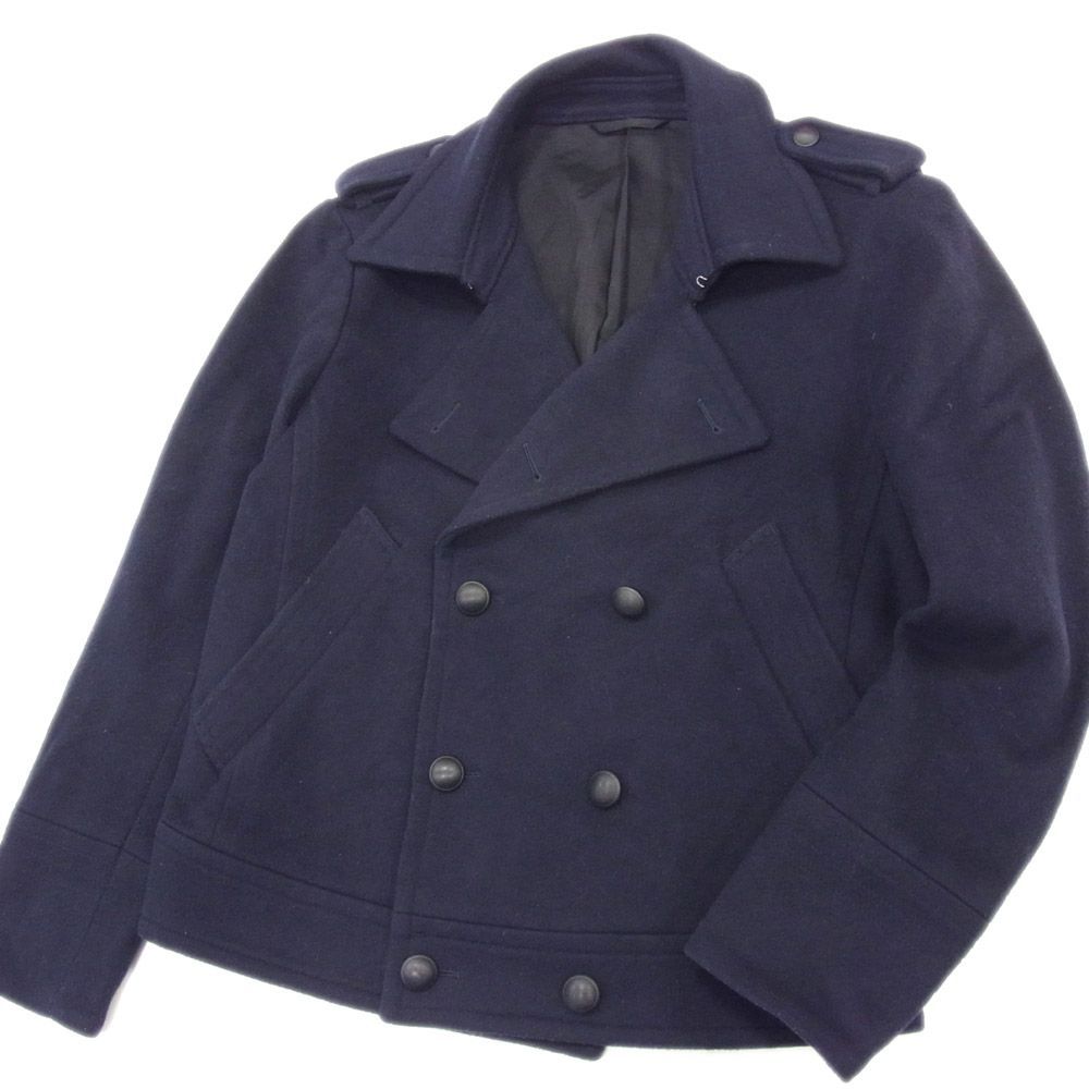 定価7万円以上○ theory セオリー Pコート メルトンウール ジャケット 