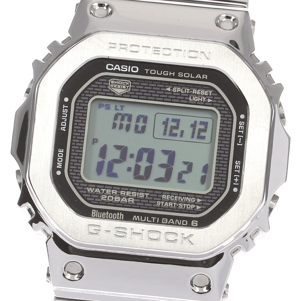 CASIO G-SHOCK ソーラー腕時計 フルメタル デジタル Bluetooth対応 GMW