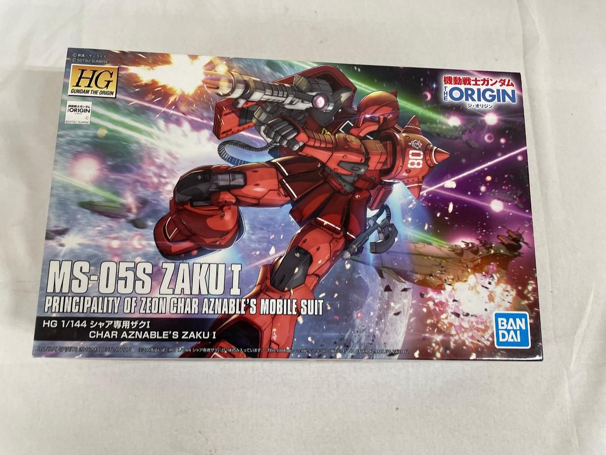 1|144 HG MS-05S シャア ザクI 機動戦士ガンダム THE ORIGIN