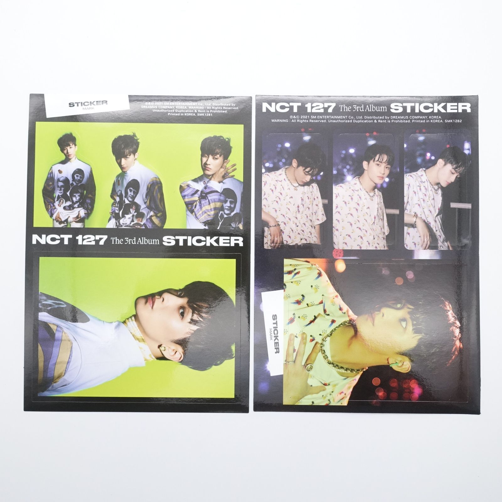 NCT マーク Mark 3rd album Universe NCT127 3rd full album Sticker 