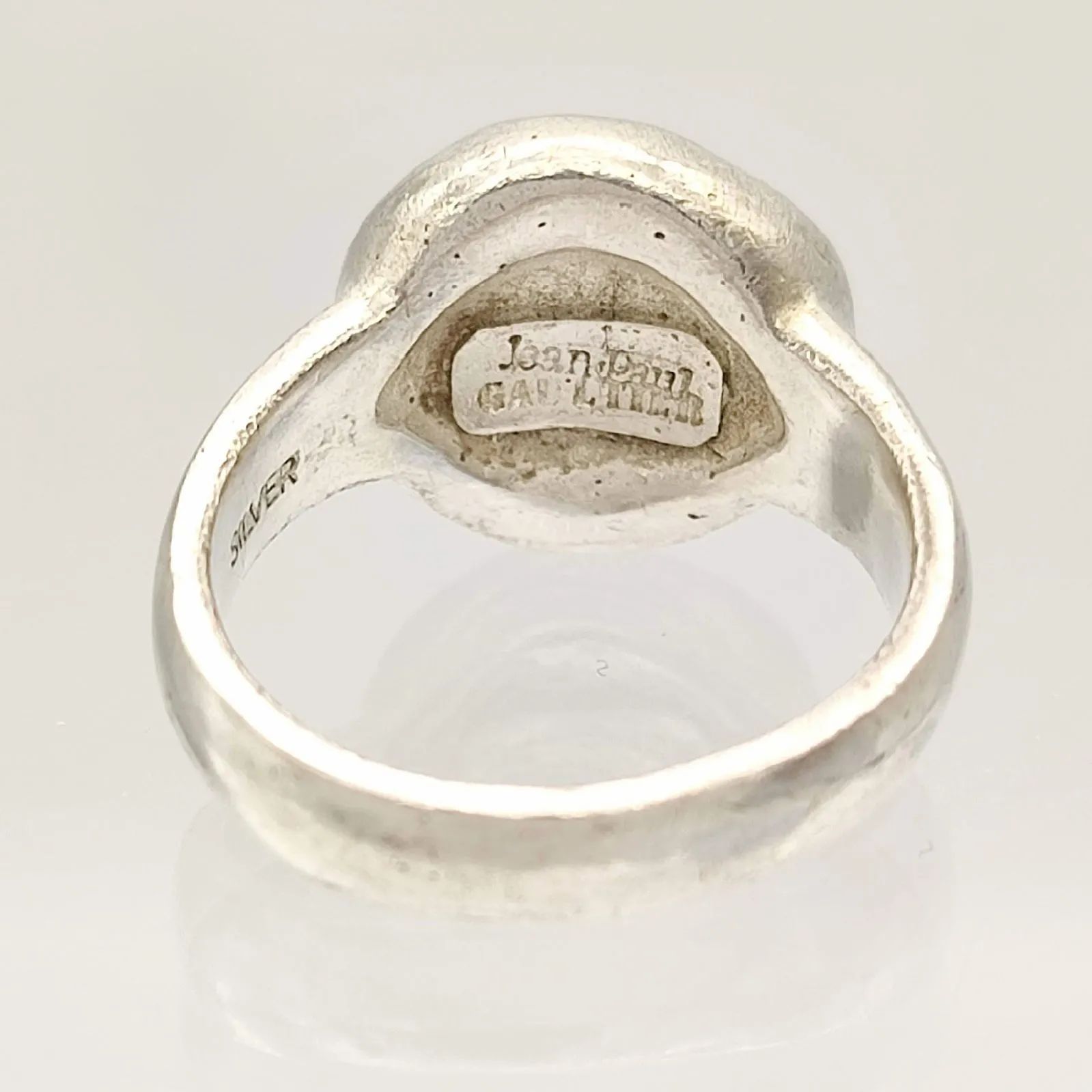 【美品】ジャンポール ゴルチェ デザインリング 指輪 シルバー Q12 美品】Jean Paul Gaultier ジャンポールゴルチエ リング SILVER