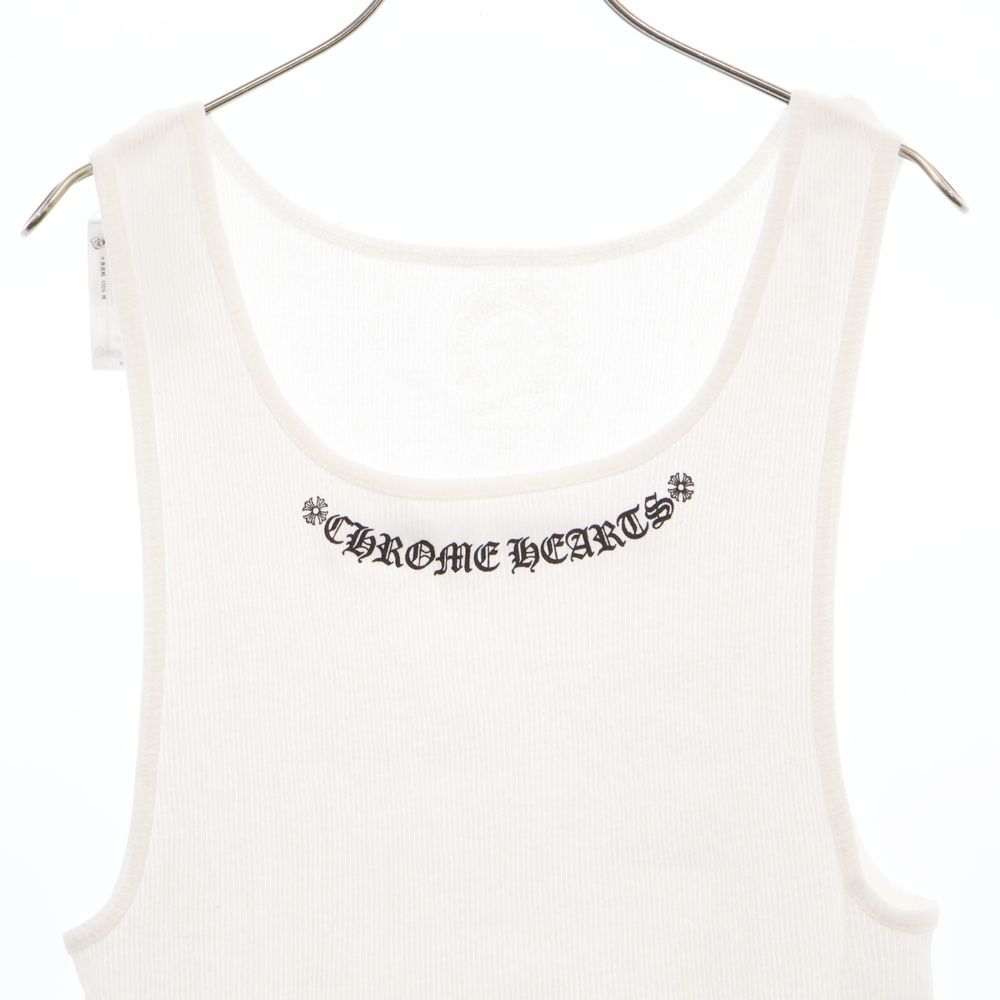 CHROME HEARTS (クロムハーツ) LOVE YOU RIB TANK WHITE