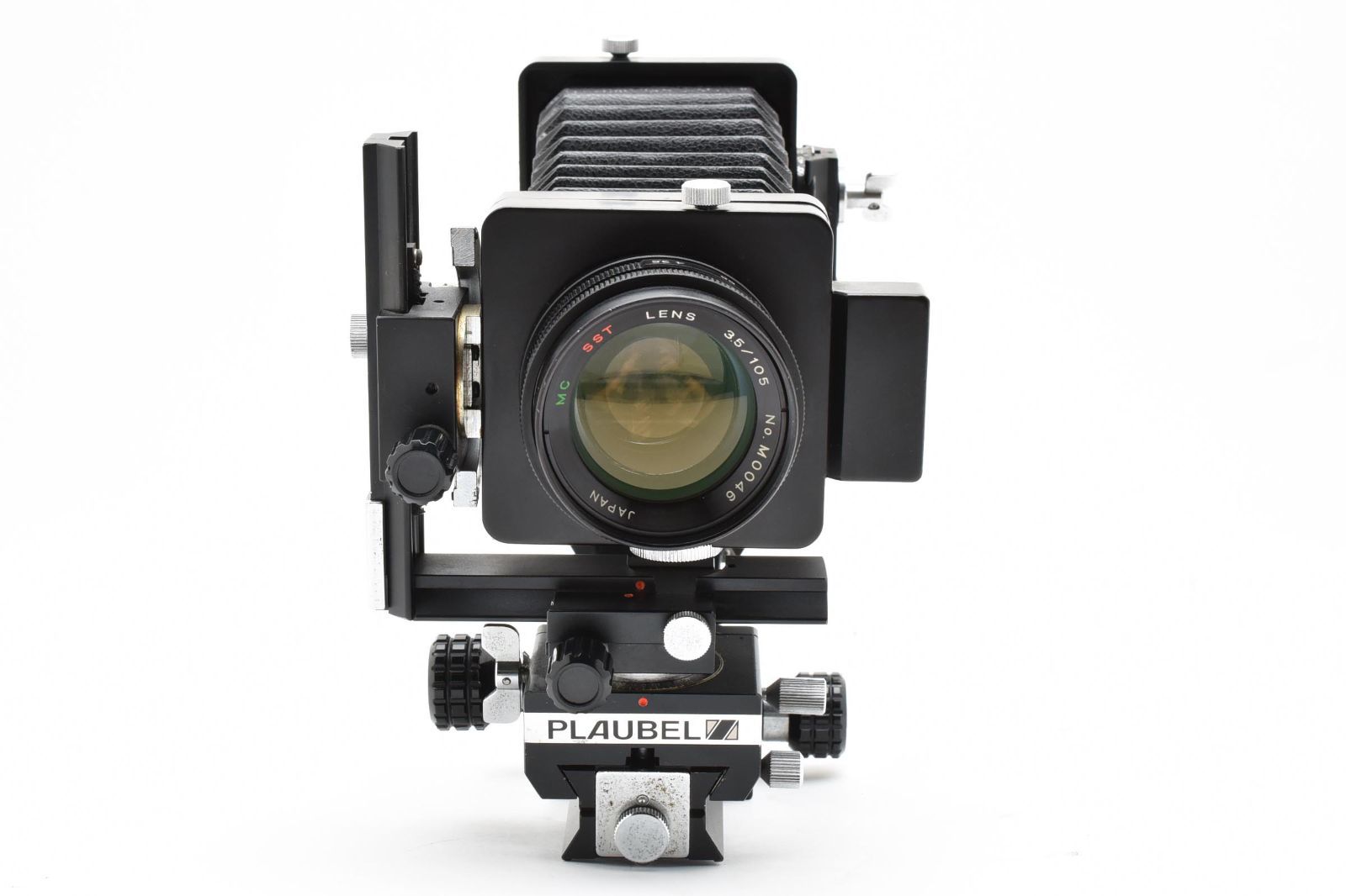 上 プラウベル PLAUBEL SST BELLOWS ベローズ MC LENS 105 mm F 3 5 大判 フィルム カメラ レンズ A 0564