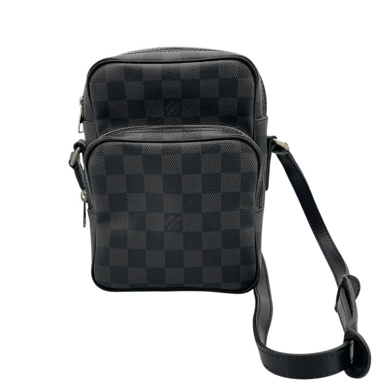 ルイ ヴィトン LOUIS VUITTON レム N41446 ブラック ダミエグラフィット メンズ ショルダーバッグ