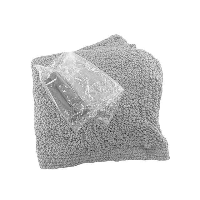 肘あり ソファーカバー フィットタイプ ポコポコ素材 超ストレッチ 綿混 ジャカード織り LLサイズ 3人掛けワイド用 グレー