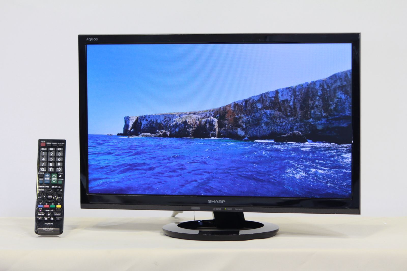 中古】液晶テレビ 22インチ シャープ AQUOS LC-22K30 フルHD （№TSH-22