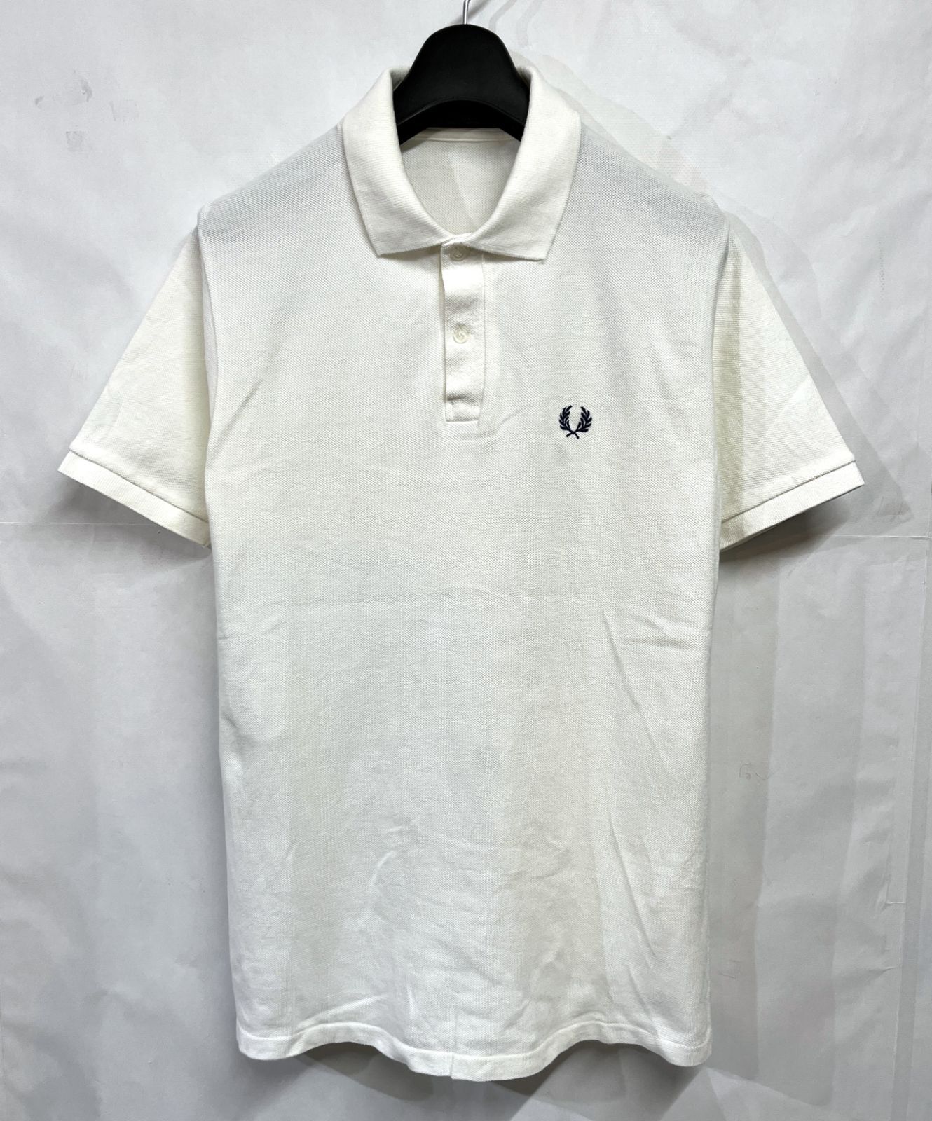 90s ヴィンテージ イングランド製 FREDPERRY｜フレッドペリー ロゴ刺繍 