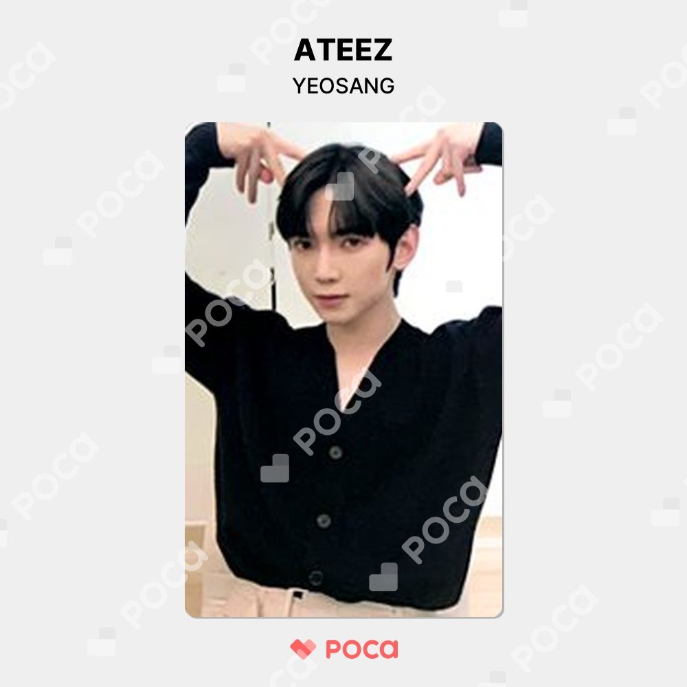 ateez アチズ fever 2 ヨサン サノク トレカ ATEEZ ヨサン トレカ ZERO : FEVER Part.2 Music Art 公式