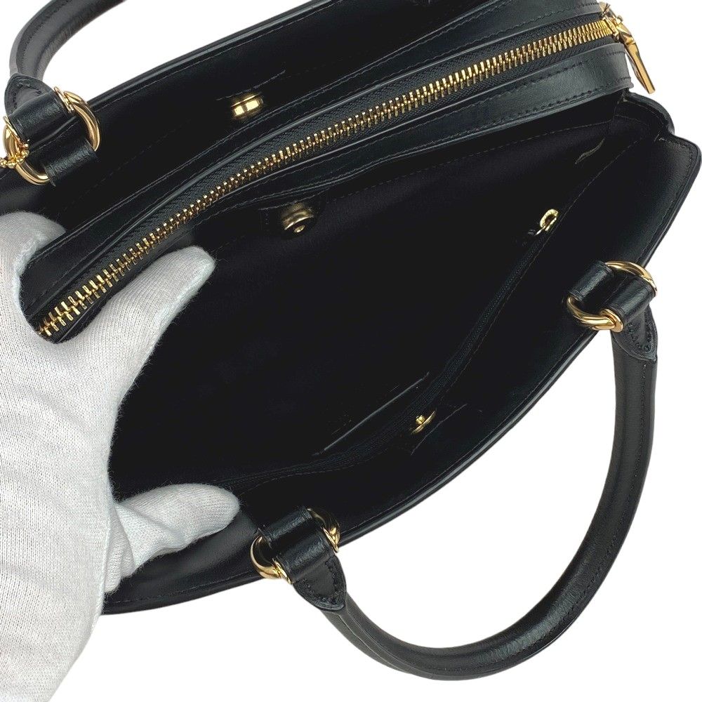 □美品□ コーチ 2WAY ハンド ショルダー バッグ シグネチャー レザー  