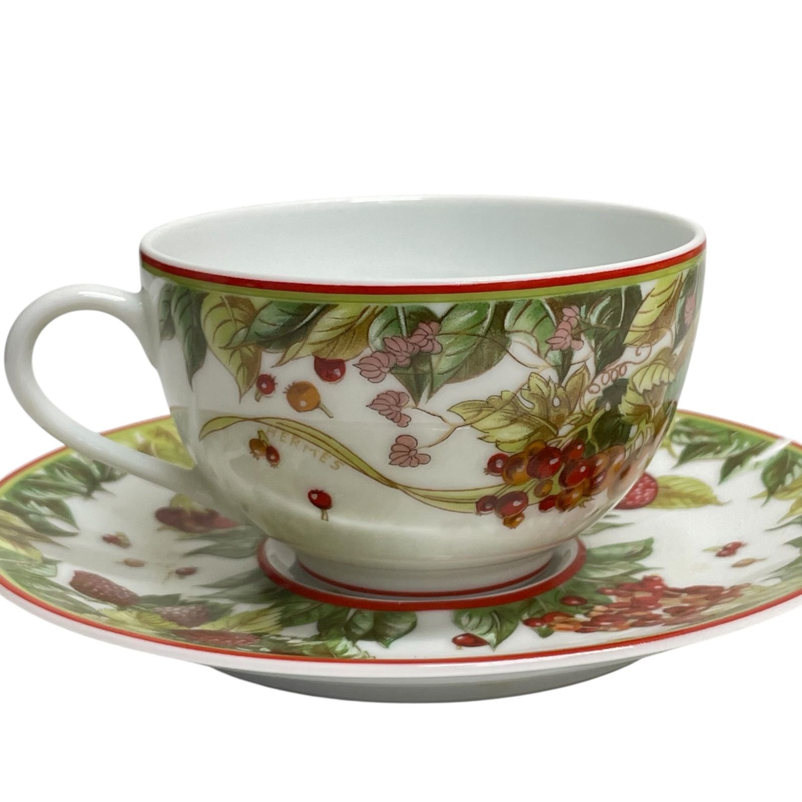 未使用保管品　HERMES エルメス　ピタゴラス　16.5cmプレート2枚セット エルメス / HERMES ピタゴラス カップ＆ソーサー 中古