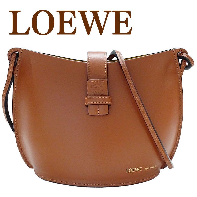 LOEWE ロエベ レザー ハンドバッグ イエロー レディース ブランド