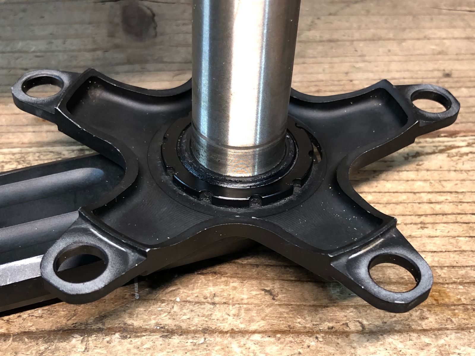 ローター ROTOR 3DF クランクアーム 175mm PCD110 未使用品 ローター ROTOR 3DF 175mm 30mm軸 5アーム PCD110mm