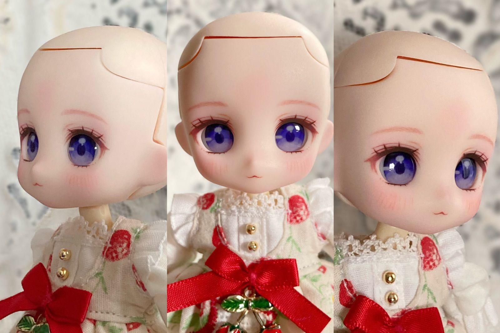 かすたむフェイスパーツ＋レジンアイ② cream近似色