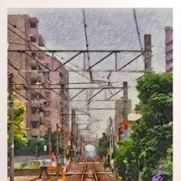 アニメーション聖地巡礼絵画⑤ シン