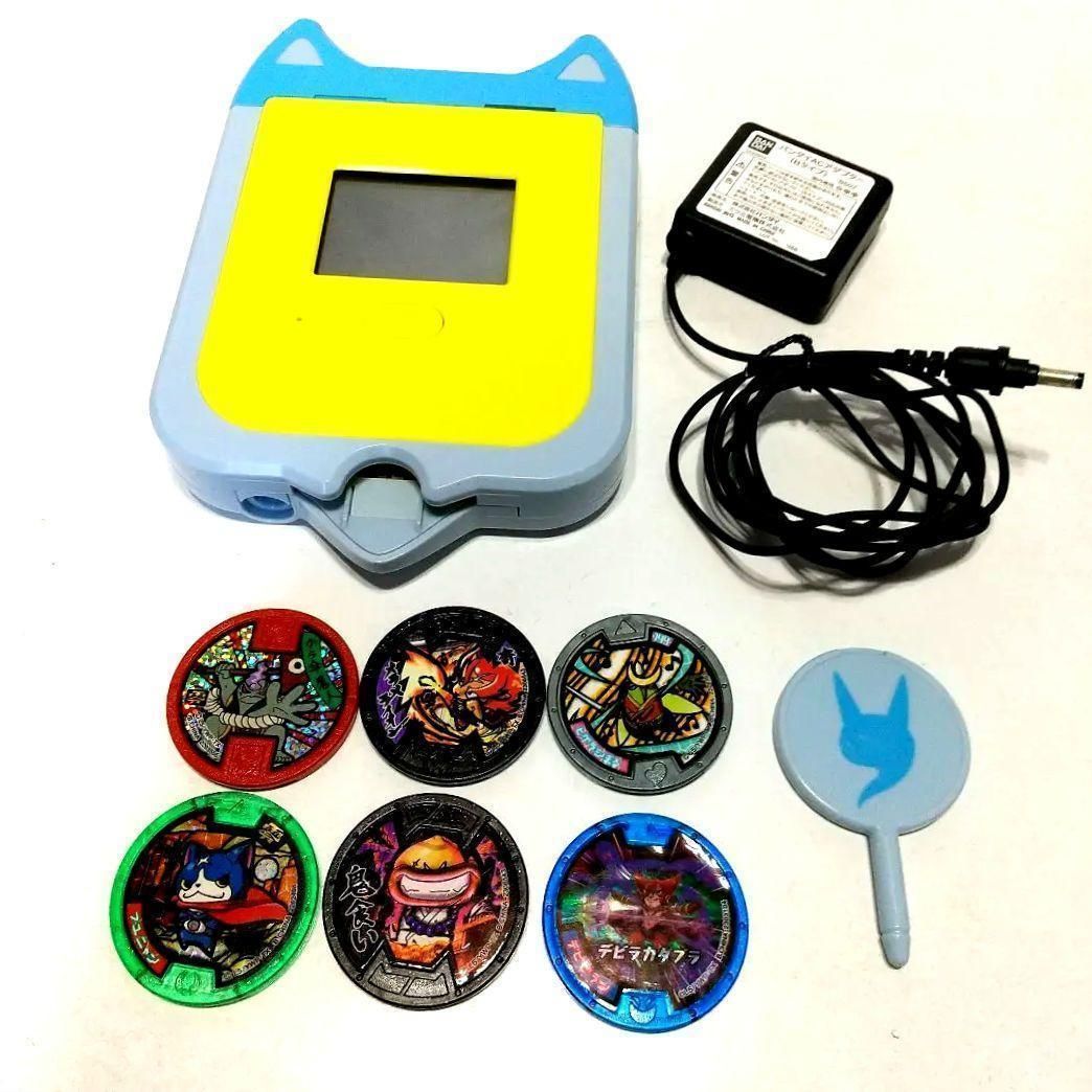 妖怪ウォッチ 妖怪パッドS (メダル/別売電源ケーブル付き) 動作確認済み 希少 妖怪ウォッチ 妖怪パッドS (メダル/別売電源ケーブル付き) 動作