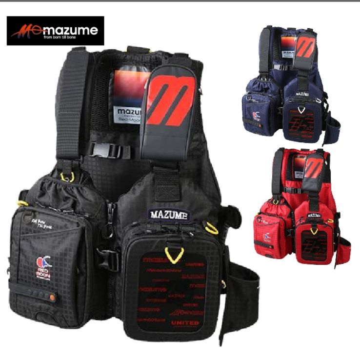 mazume MZLJ-590 レッドムーンライフジャケットIX ブラック フリーサイズ