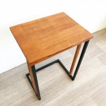 北欧 ナチュラル カントリー調 サイドテーブル ランプテーブル 1909KFM003