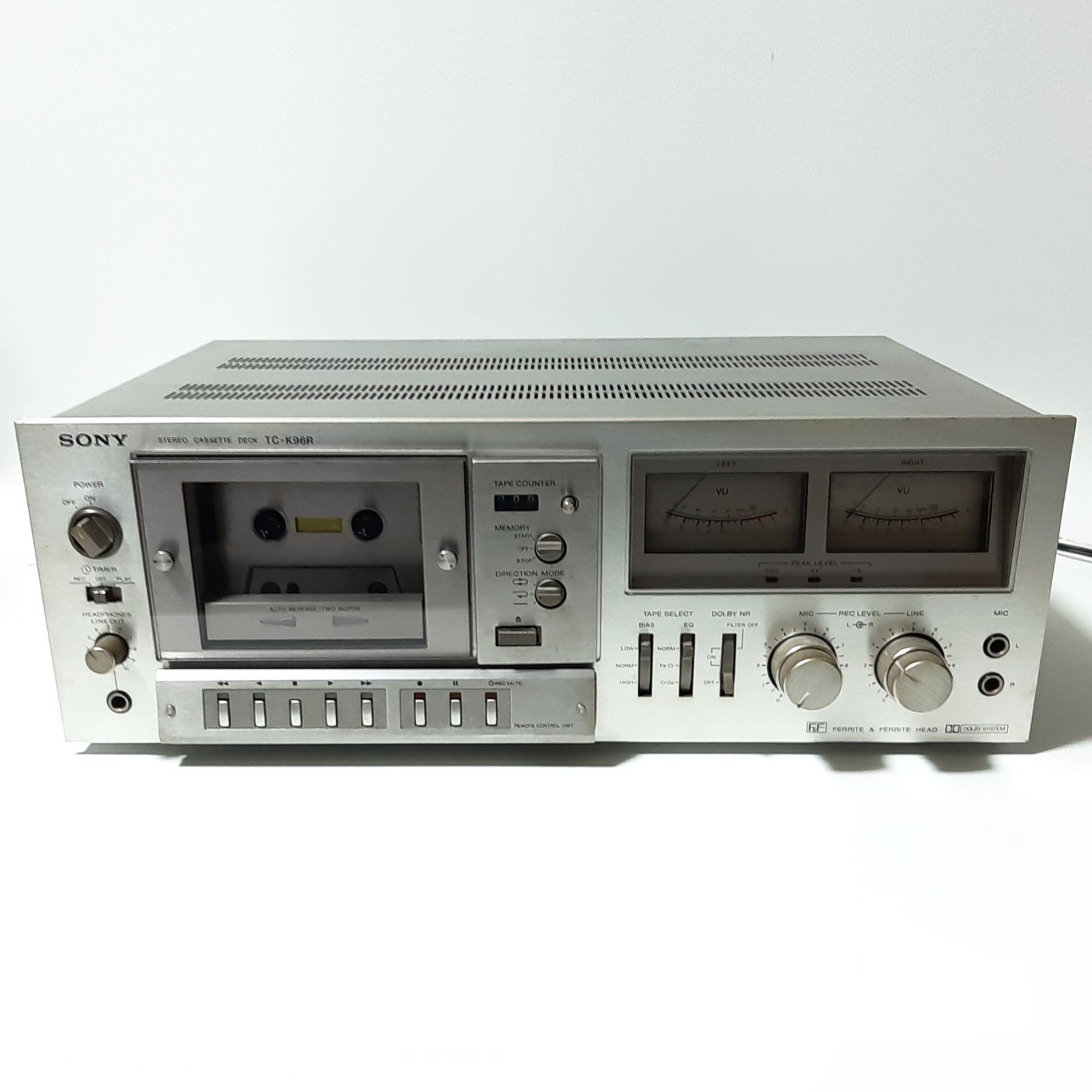 SONY ソニー TC-K96R カセットデッキ ジャンク｜一般