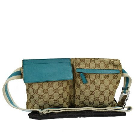 グッチ ウエストバッグ GGキャンバス/シェリーライン ネオヴィンテージ