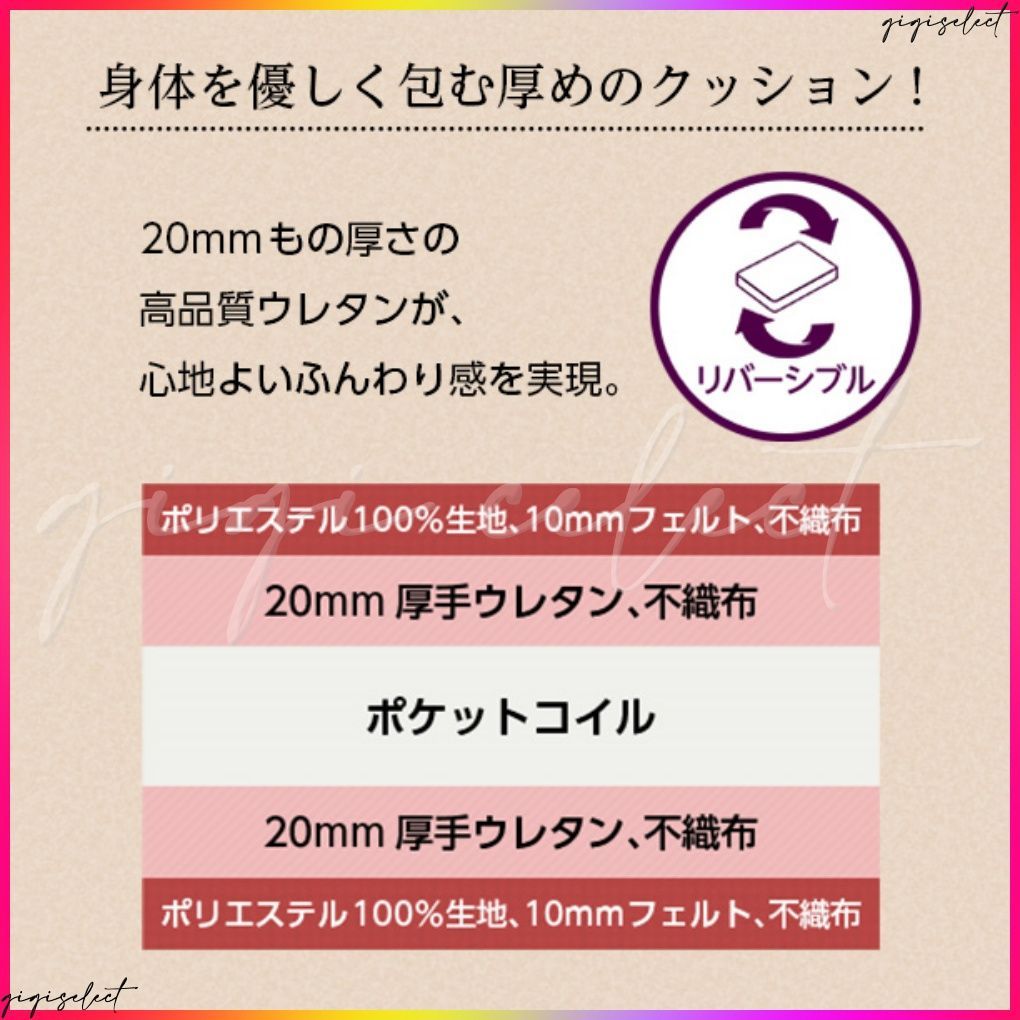 ポケットコイルスプリングマットレス -Robilia-ロビリア