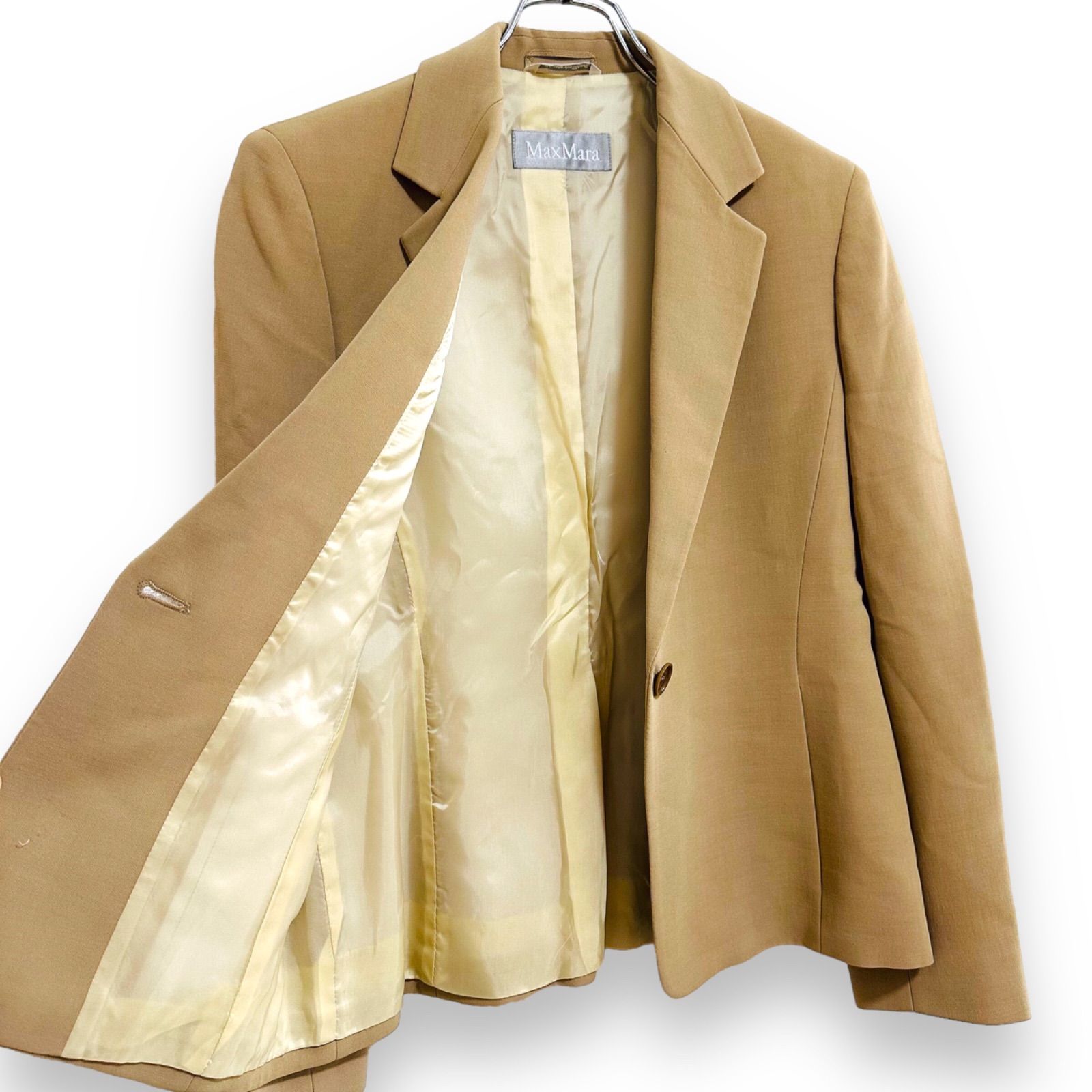 Max Mara マックスマーラ パンツスーツ セットアップ ベージュ 38