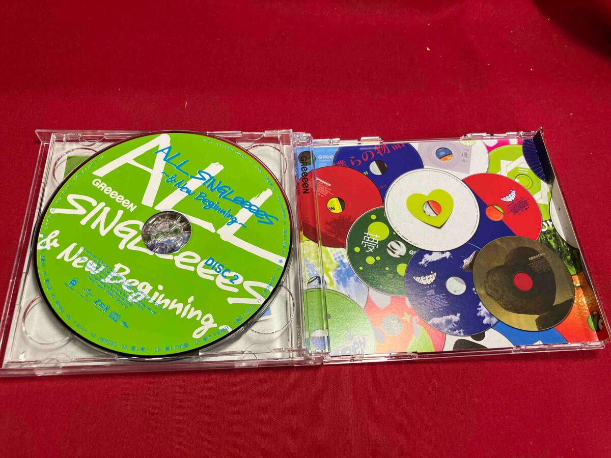 GReeeeN CD ALL SINGLeeeeS~&New Beginning~(通常盤) - メルカリ