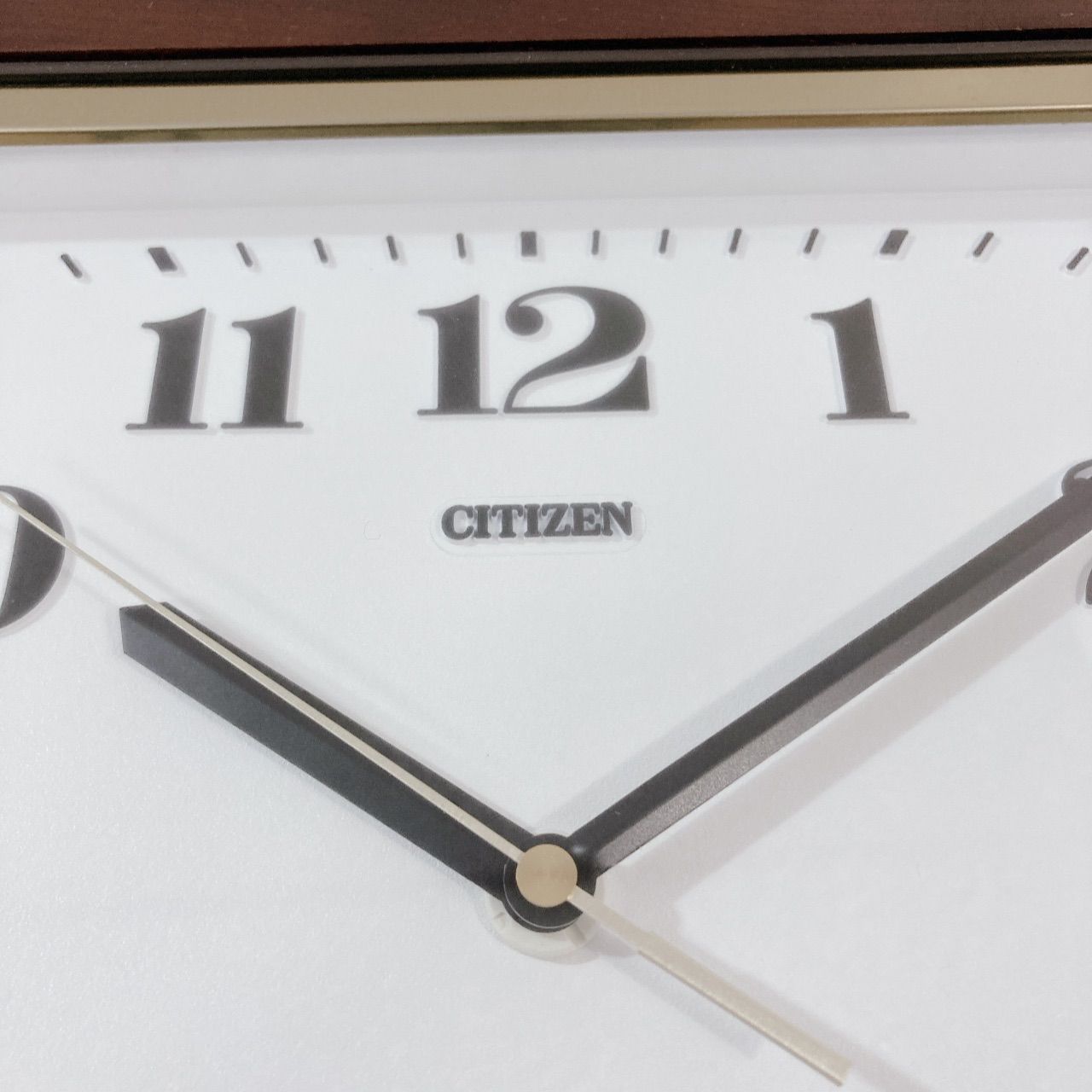 CITIZEN HOUR STRIKE QUARTZ 壁掛け時計 4MS638-0 リズム時計工業株式